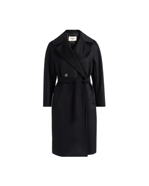 Weekend by Maxmara Resina Robe Coat in het Black