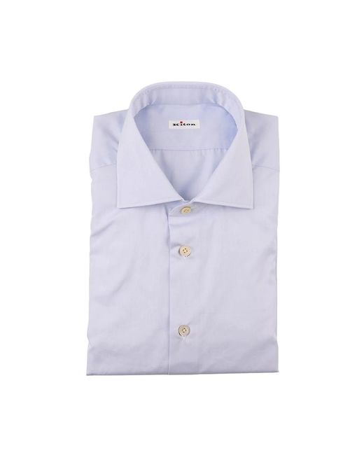Kiton Purple Formal Shirts for men