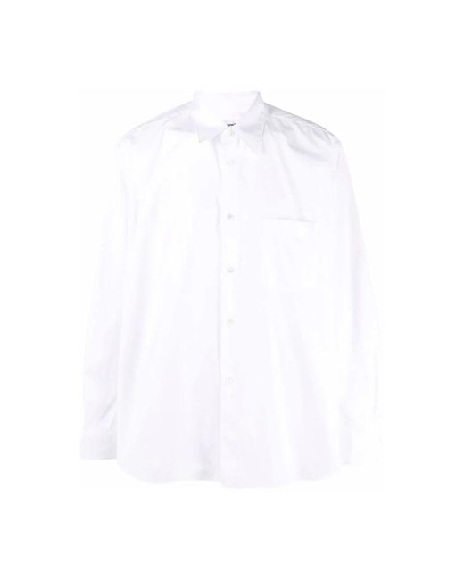Comme des Garçons White Formal Shirts for men