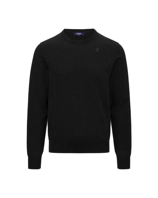 K-Way Black Sweatshirts for men