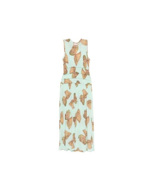 Ulla Johnson Maxi Dresses in het Metallic