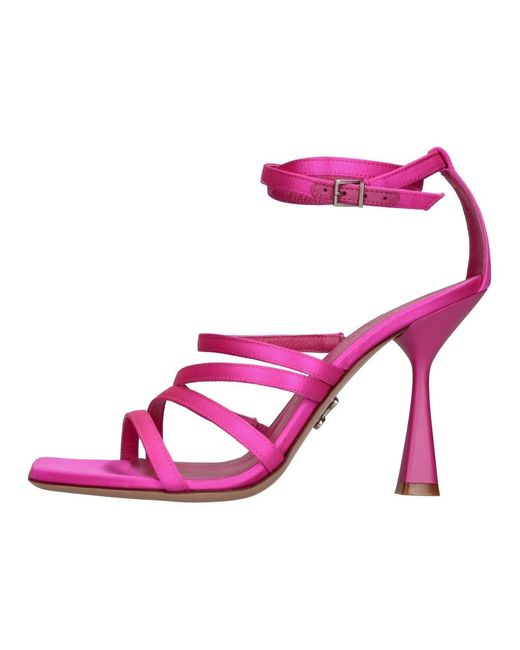 Sergio Levantesi Pink High Heel Sandals