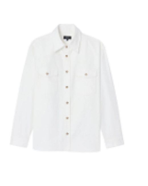 A.P.C. White Casual Shirts for men