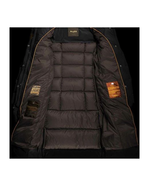 Parka Moorer en coloris Black