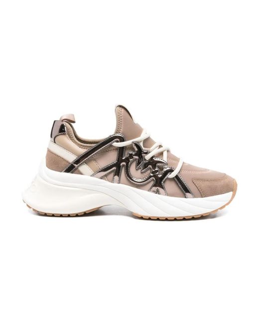 Pinko Brown Sneakers