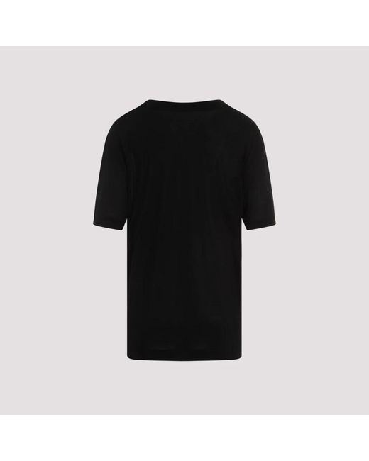 Tops > t-shirts Lemaire en coloris Black