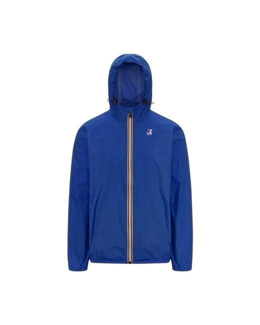 Light Jackets di K-Way in Blue da Uomo