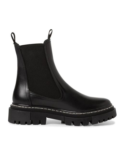 Tamaris Black Chelsea Boots