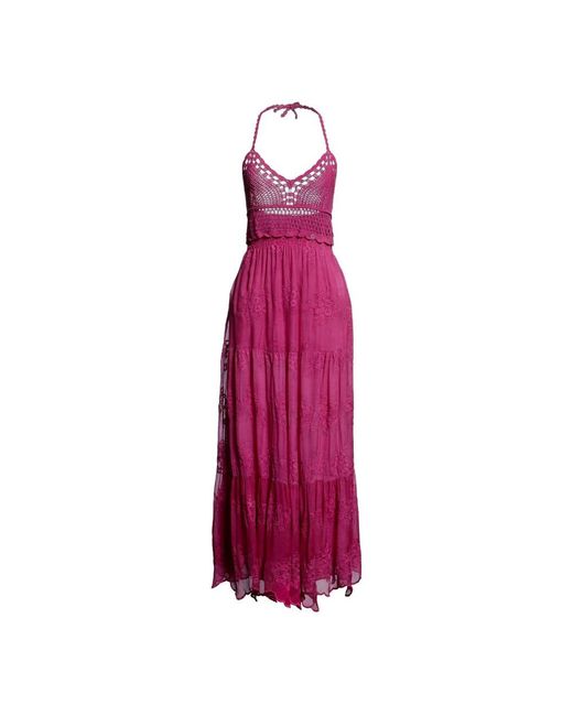 Guess Purple Midi Dresses