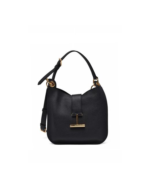 Tom Ford Black Shoulder Bags