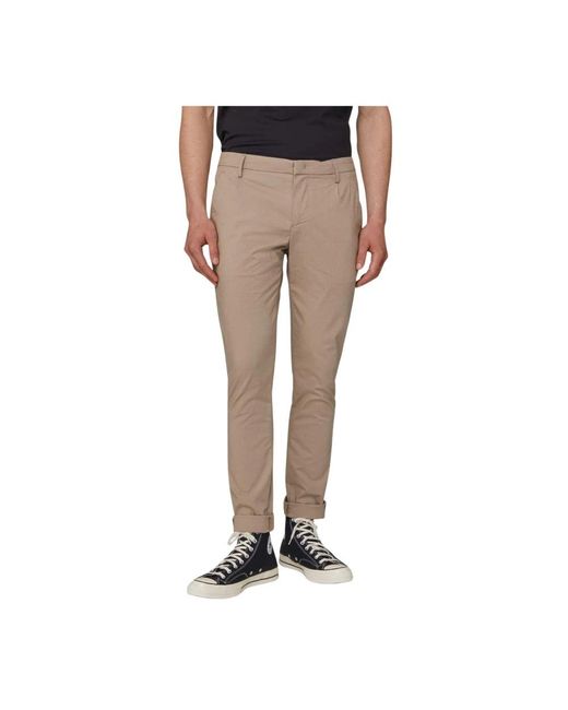 Dondup Natural Slim-Fit Trousers for men