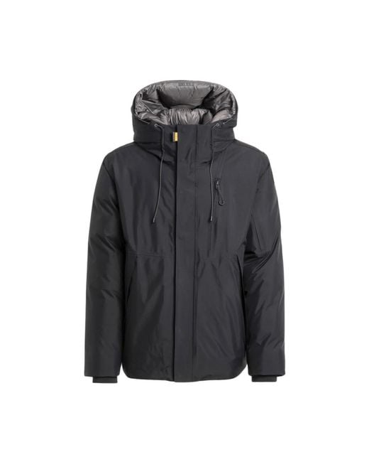 Parajumpers Black Down Jackets for men