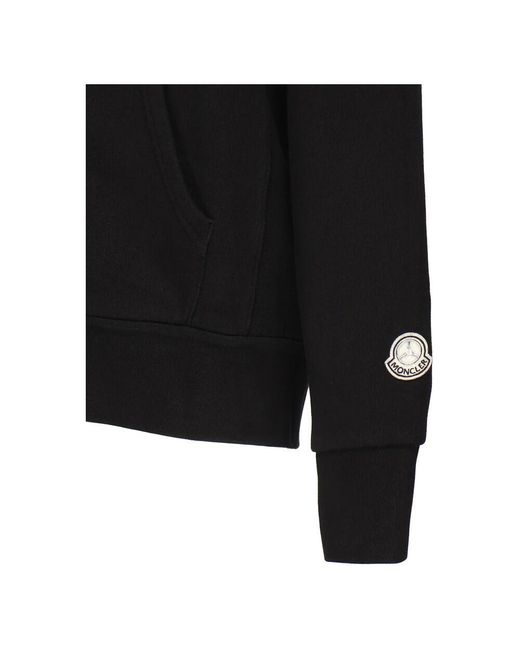 Moncler Black Zip-Throughs for men