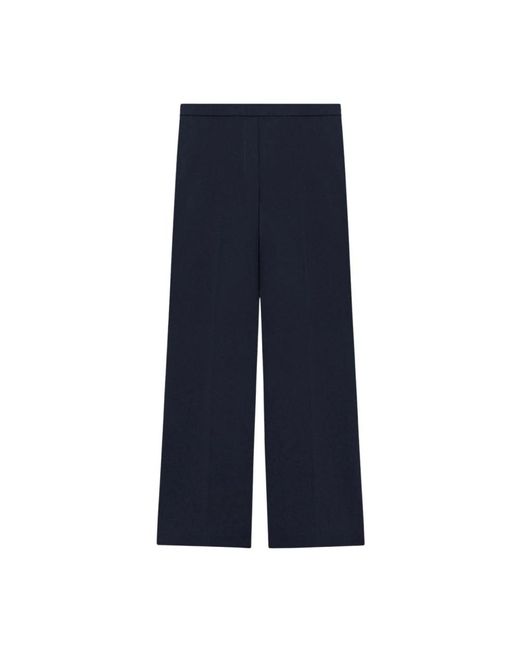 Wide Trousers di Theory in Blue
