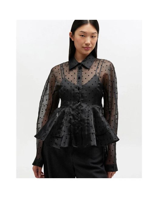 Ganni Gray Shirts