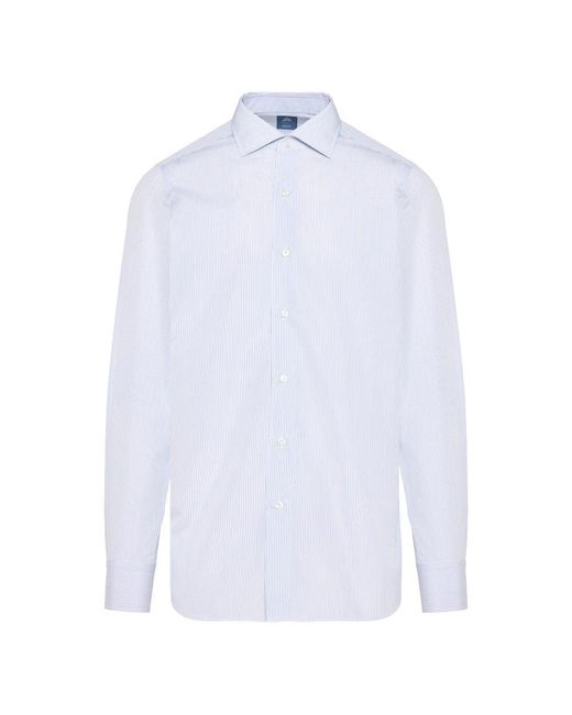 Finamore 1925 White Formal Shirts for men