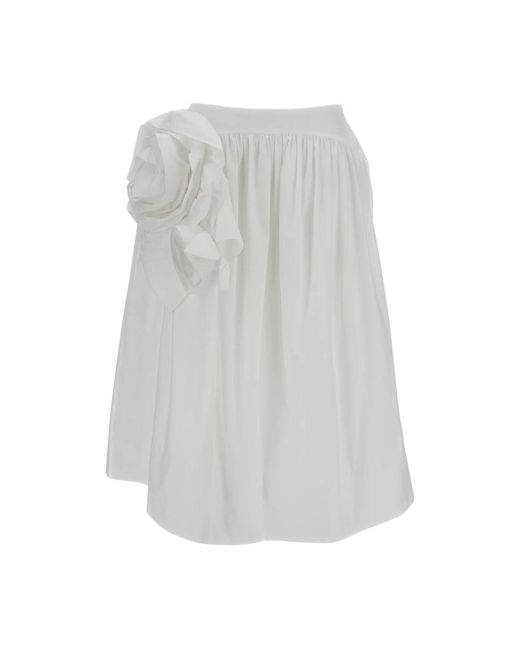 Midi Skirts Simone Rocha de color Gray