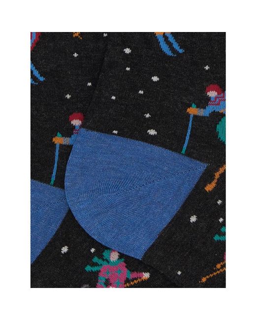 Gallo Korte Katoenen Sokken in het Blue