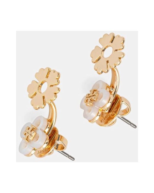 Tory Burch Metallic Forgetme Ohrringe
