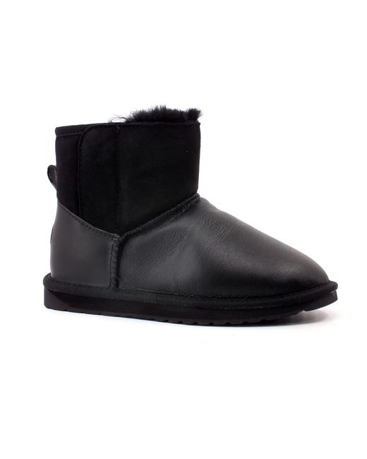 EMU Black Alison Ankle Boot