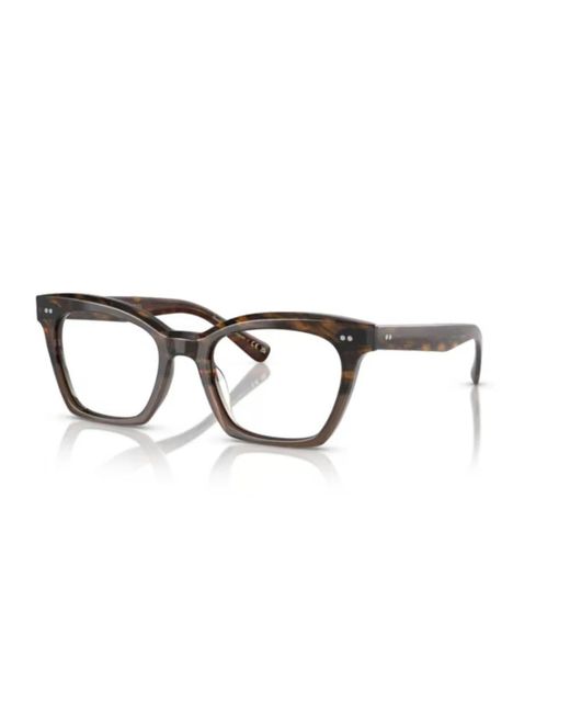 Occhiali da sole alla moda per uomini e donne di Oliver Peoples in Brown