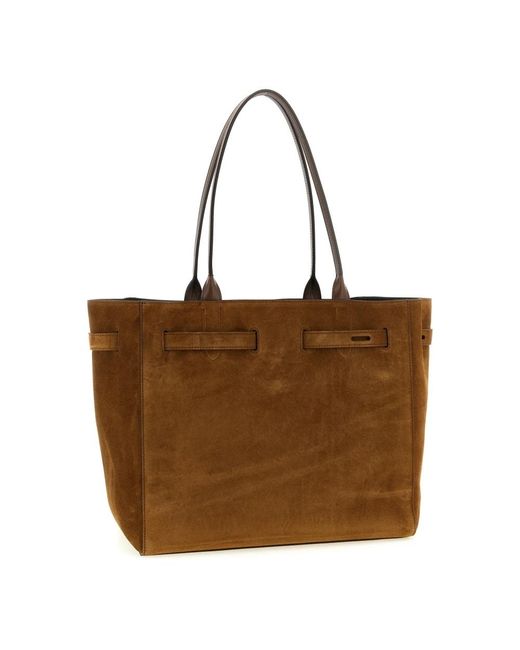 Tom Ford Brown Tote Bags