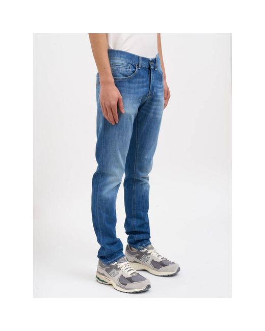 Dondup Blue Slim-Fit Jeans for men