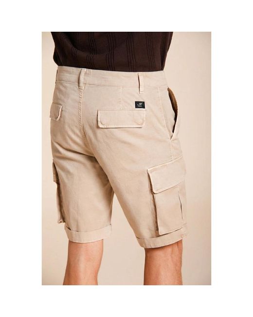 Mason's Black Casual Shorts for men