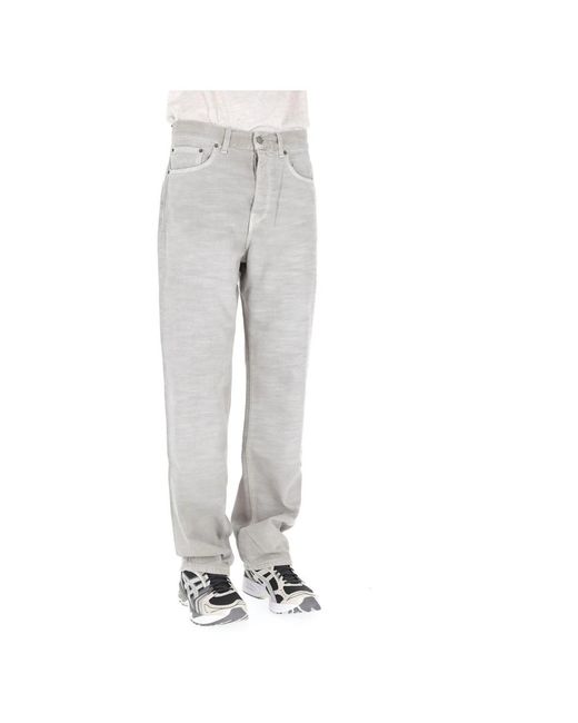 Haikure Gray Straight Fit Jeans for men