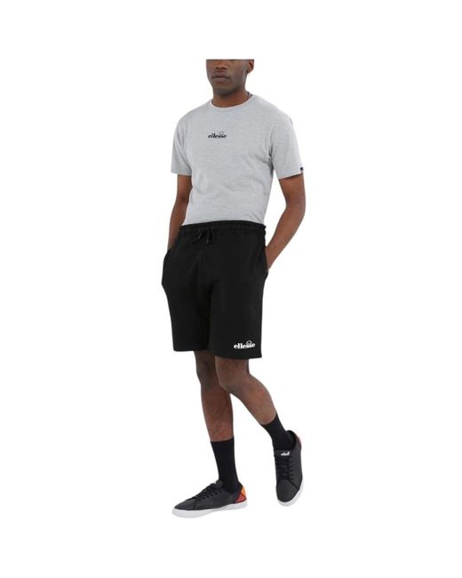 Ellesse Black Casual Shorts for men
