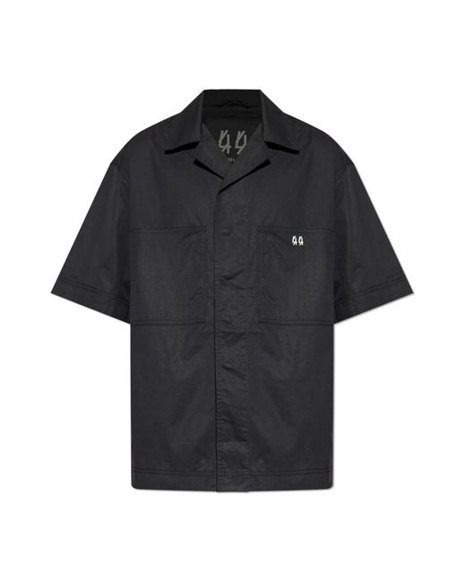 44 Label Group Black Short Sleeve Shirts for men