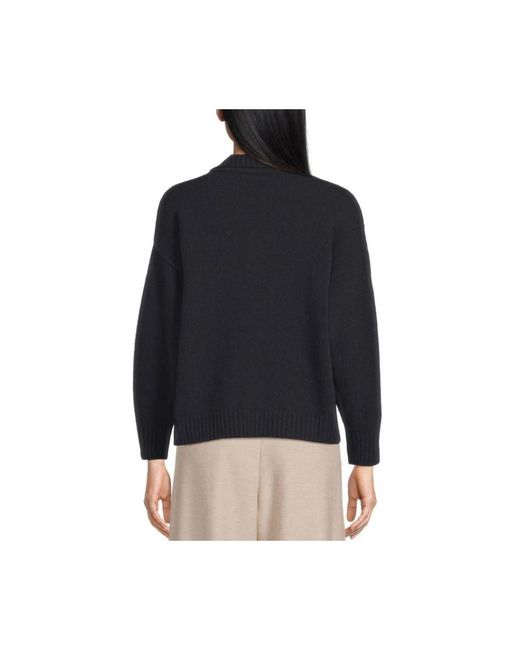 Weekend by Maxmara Blue V-Neck Knitwear