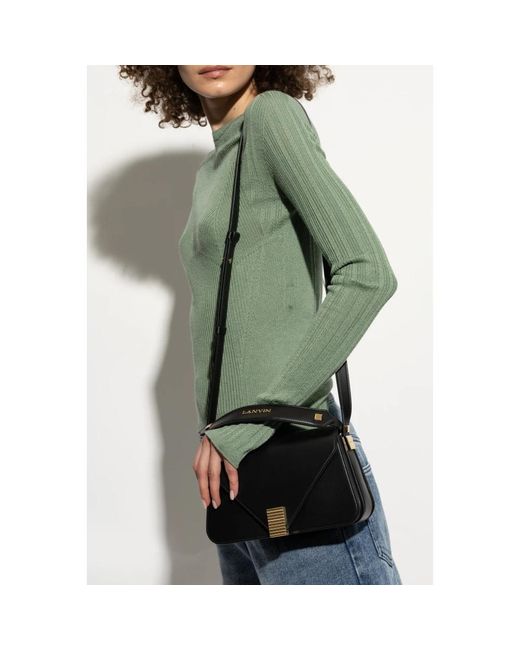 Handbags di Lanvin in Black