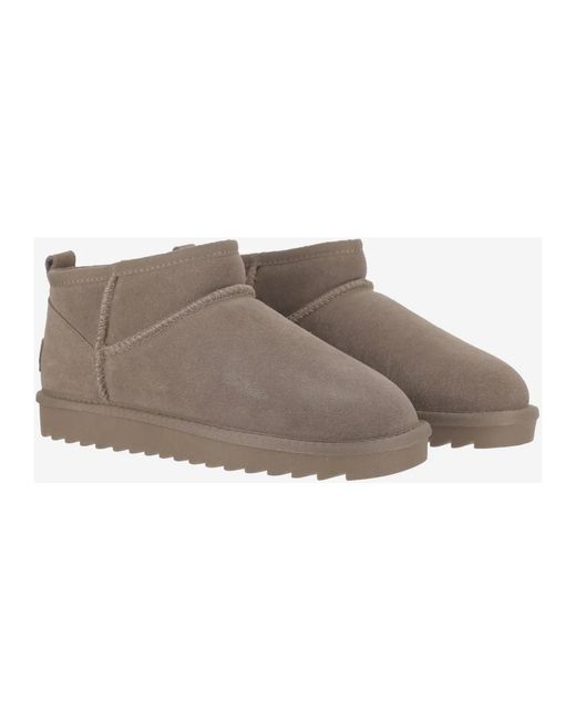 Colors Of California Gray Winter Boots