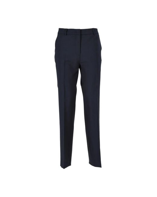 Weekend by Maxmara Blue Slim-Fit Trousers
