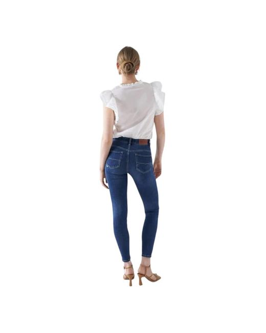Salsa Jeans Blue Skinny Fit Jeans
