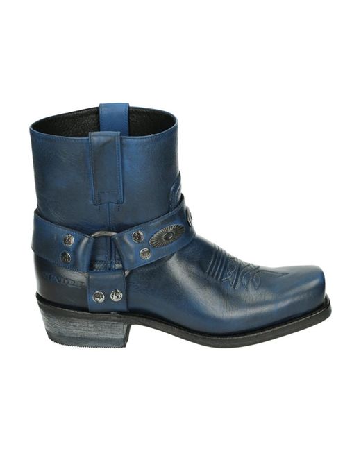 Sendra 19290 Western Boot in het Blue