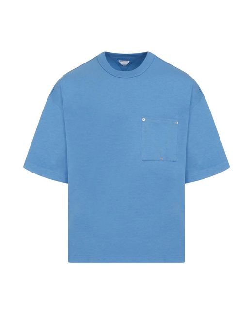 Bottega Veneta Blue T-Shirts for men
