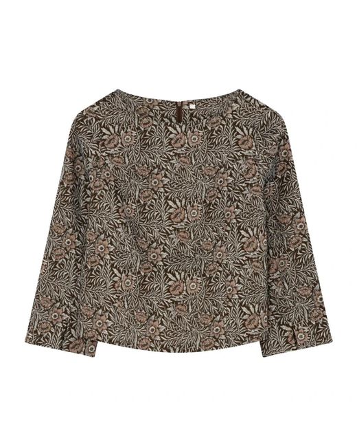 GUSTAV Brown Blouses