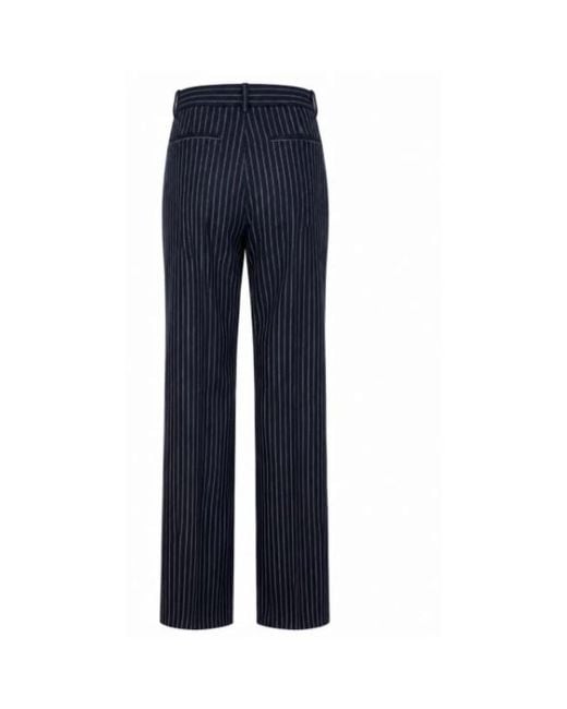 Pinko Blue Wide Trousers