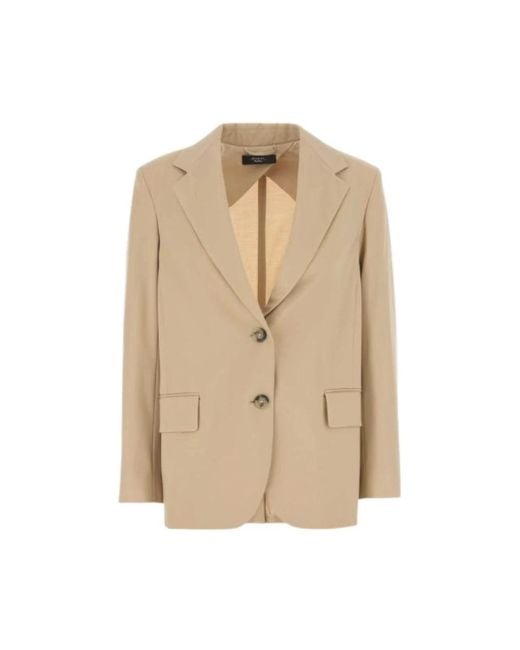 Weekend by Maxmara Natural Blazers