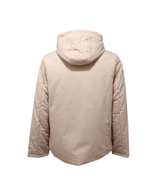 OOF WEAR Jassen ,Katoen Korte Katoenen Jas in het Natural voor heren