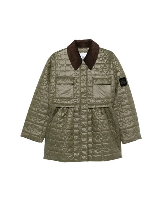Ganni Green Winter Jackets