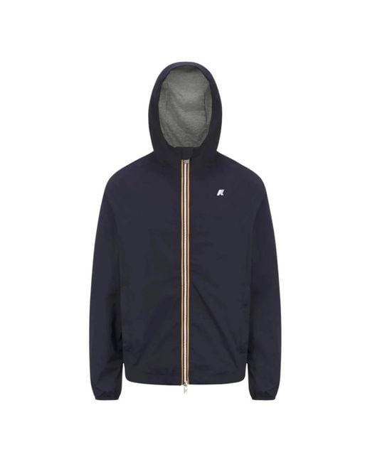 K-Way Blue Light Jackets for men