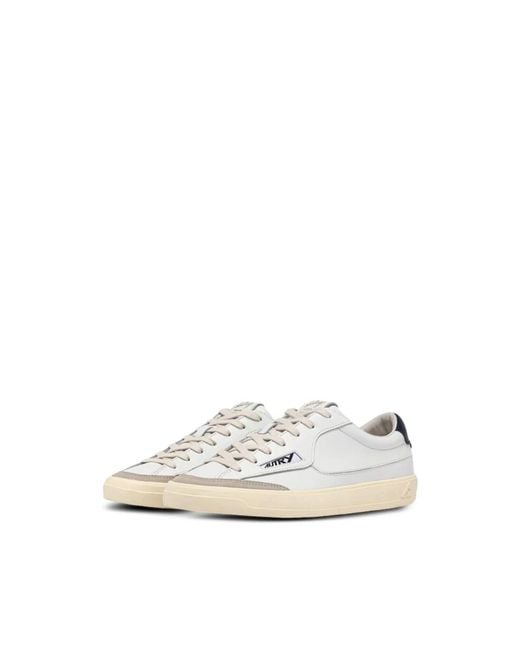Autry White Sneakers for men