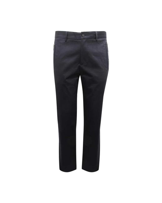 Armani Blue Slim-Fit Trousers for men