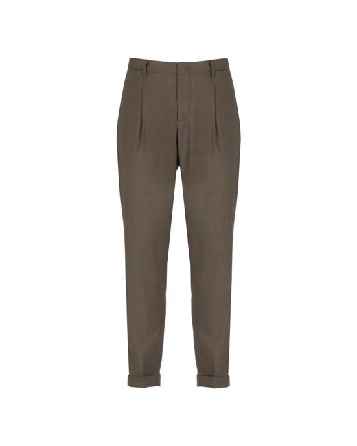 Slim-Fit Trousers di BRIGLIA in Gray da Uomo
