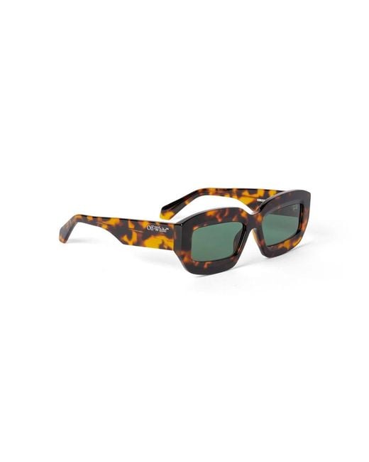 Off-White c/o Virgil Abloh Brown Sunglasses