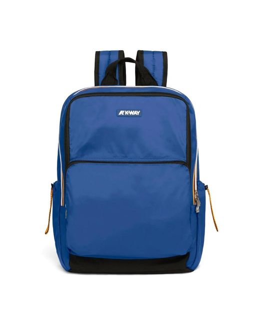 K-Way Blue Backpacks for men