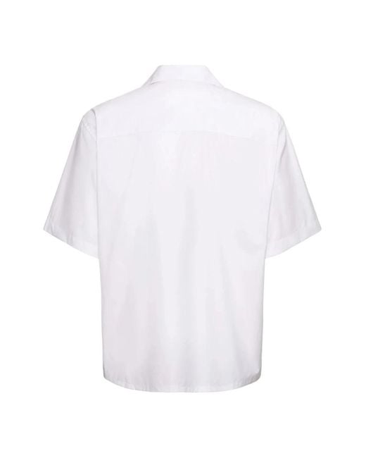 Marni White Short Sleeve Shirts for men